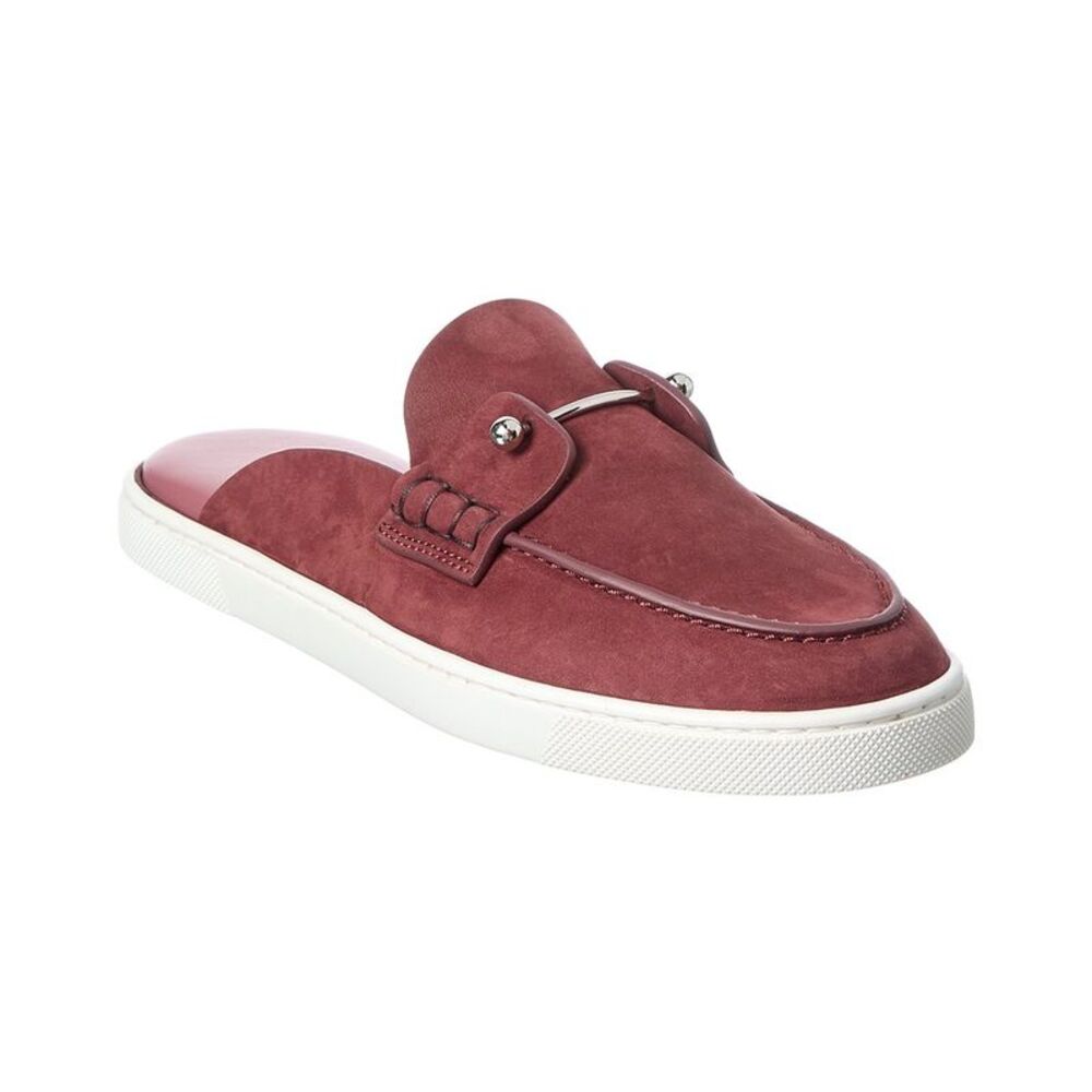 Christian Louboutin Suede Mule, Red